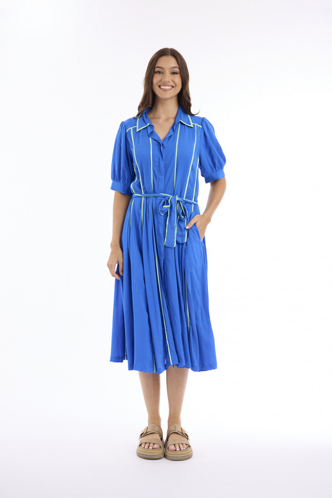 Women's Dresses | Solid Collar Dress | ESCAPE 