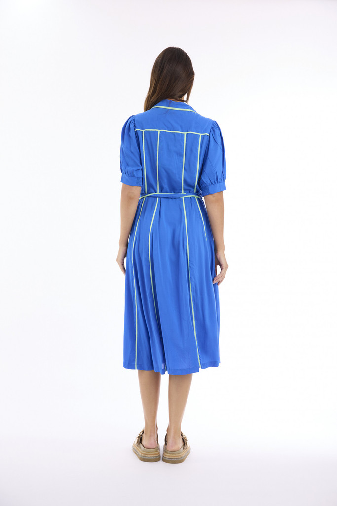 Women's Dresses | Solid Collar Dress | ESCAPE 