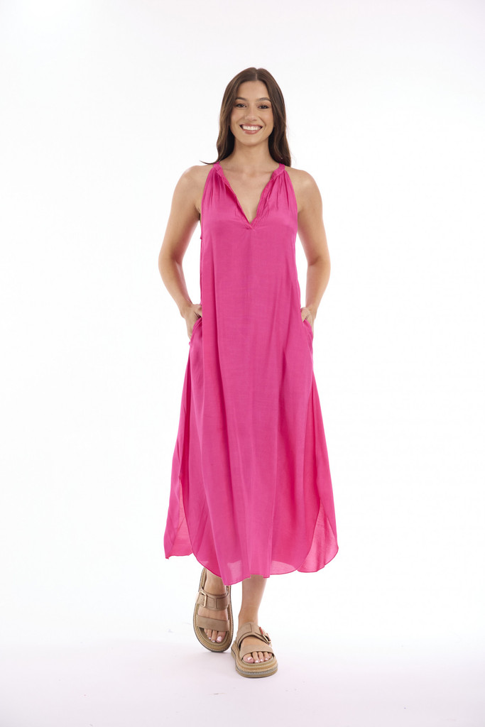 Women's Dresses | Lux Sleeveless Maxi Dress | ESCAPE 
