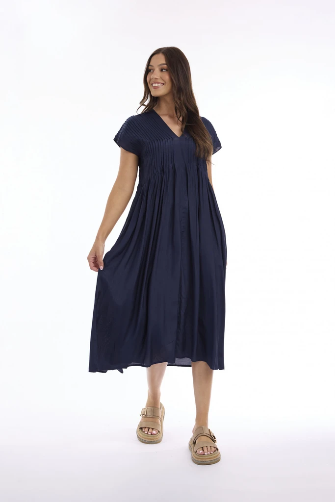Women's Dresses | Lux Pleated Dress | ESCAPE 