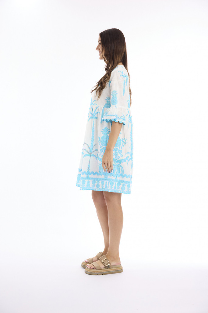 Women's Dresses | Nia Short 3/4 Sleeve Dress | ESCAPE 