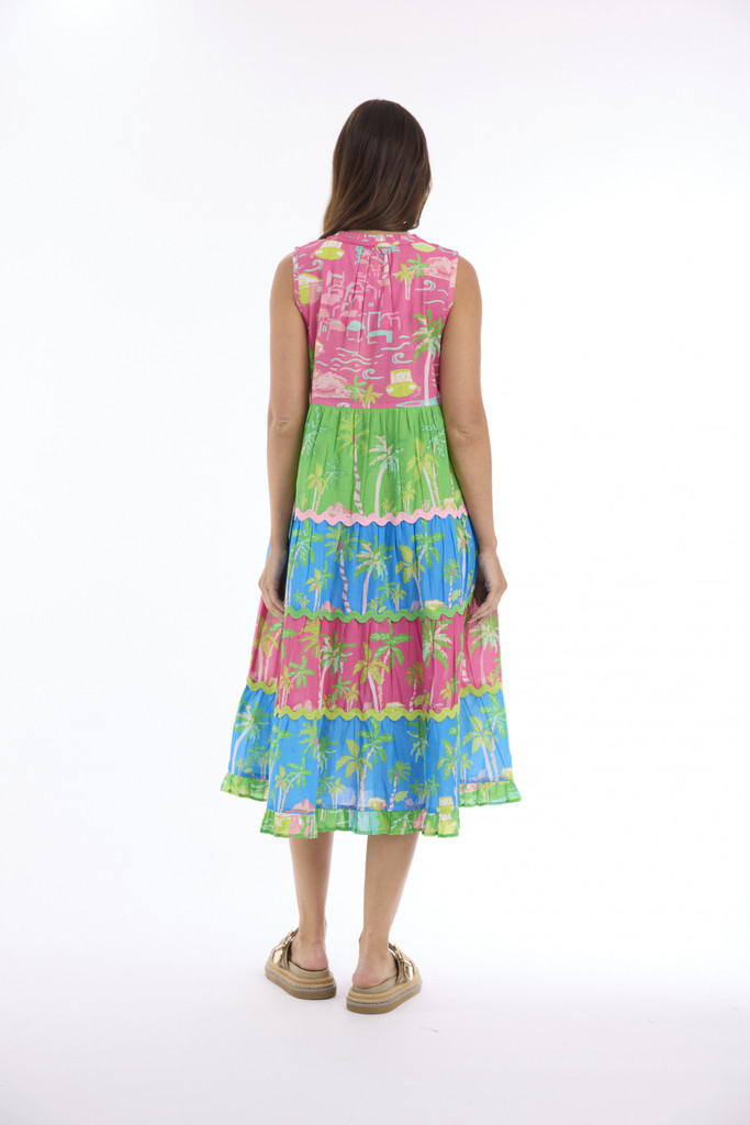 Women's Dresses | Estela Layered Sleeveless Dress | ESCAPE 