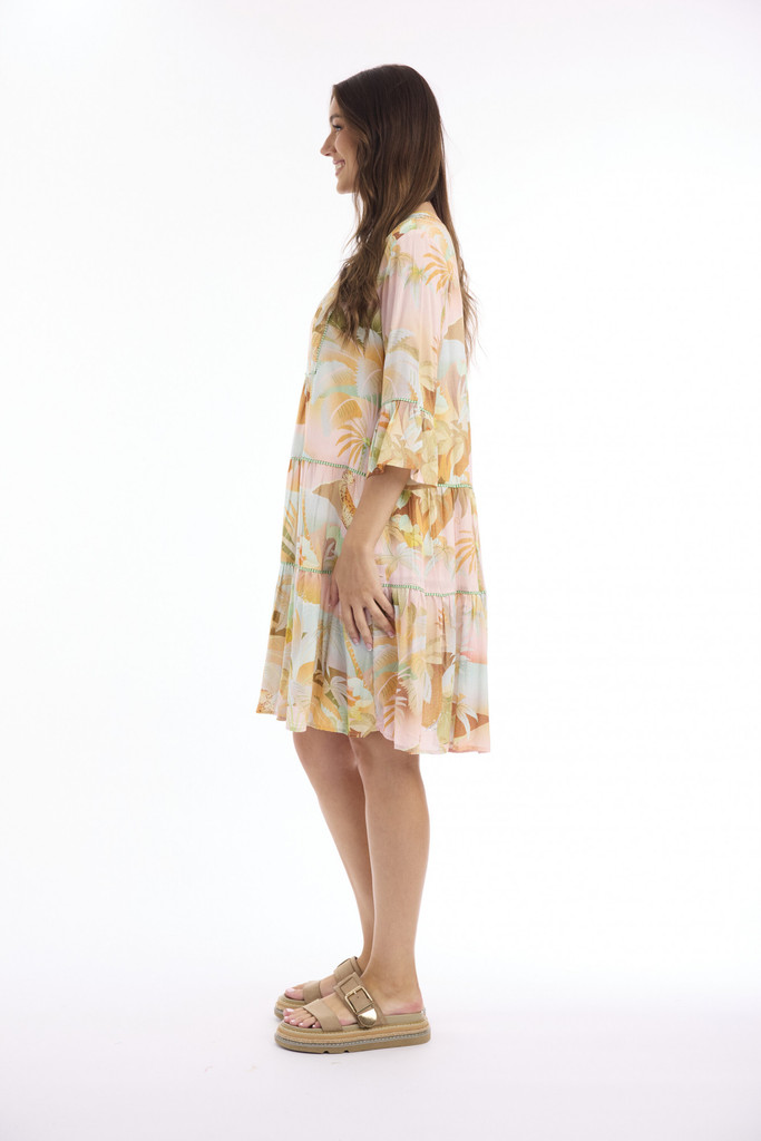 Women's Dresses | Priscila Layers Frill Dress | ESCAPE 