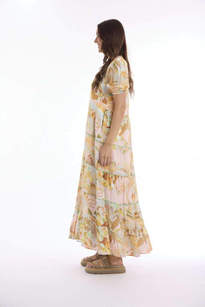 Women's Dresses | Priscila Maxi V Dress | ESCAPE 