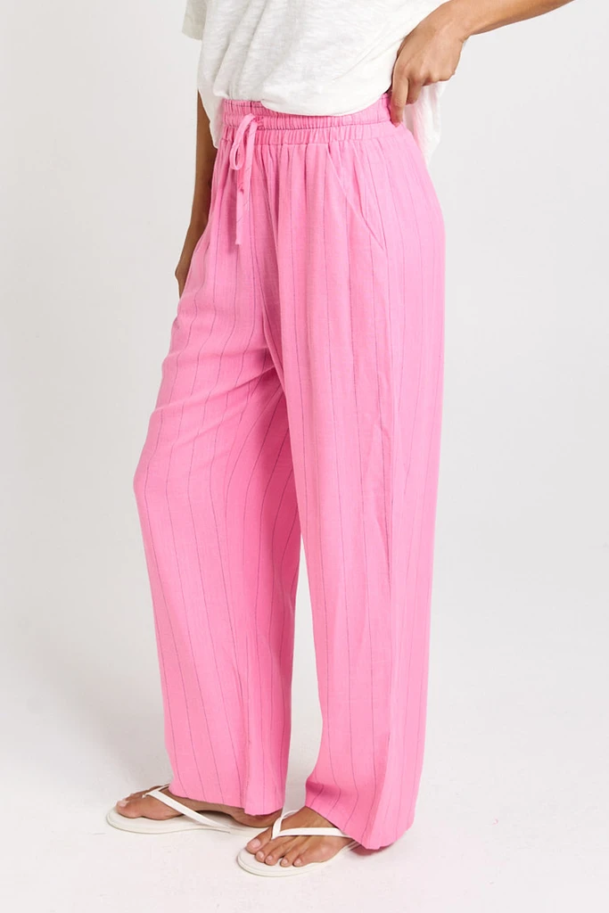 Women's Pant | Palm Linen Blend Relax Pant | Betty Basics