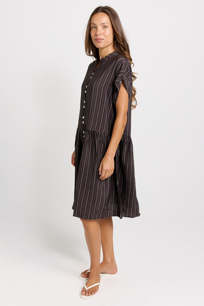 Women's Dress | Sandy Drawstring Waist Dress | BETTY BASICS