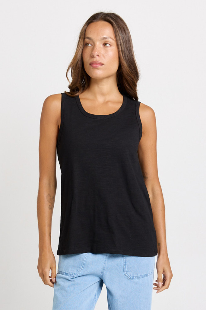 Women's Tops | Rory Cotton Slub Tank | BETTY BASICS