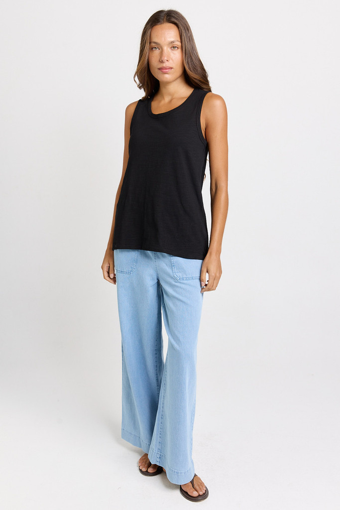 Women's Tops | Rory Cotton Slub Tank | BETTY BASICS