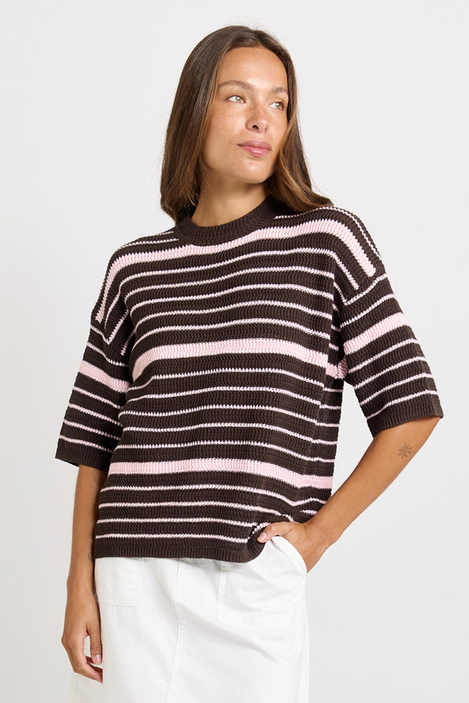 Women's Top | Dylan Knit Tee | Betty Basics