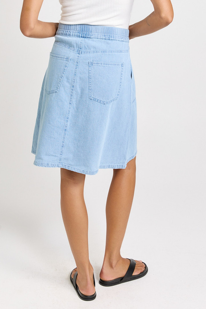 Women's Skirt | Aida Denim Skirt | BETTY BASICS