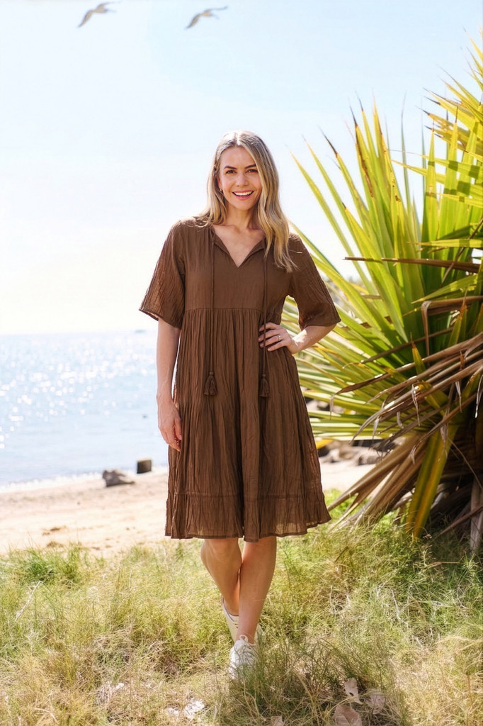 Women's Dresses | Amber Lined Dress | ONE SUMMER
