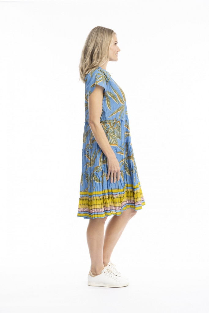 Women's Dresses | Leela V Neck Mini Dress | ONE SUMMER