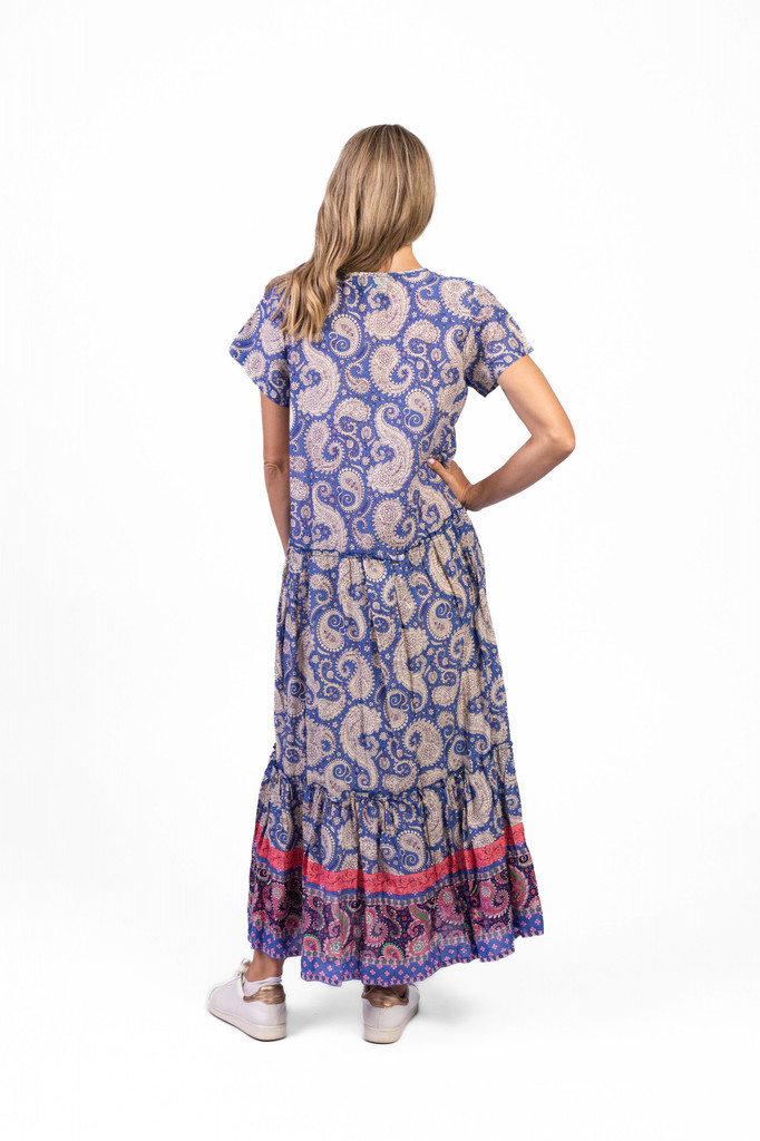 Women's Dresses | Zola V Neck Maxi Dress | ONE SUMMER