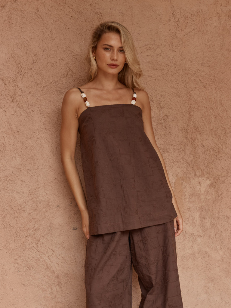 Women's Top Online | India Embroidered Tunic | SASS