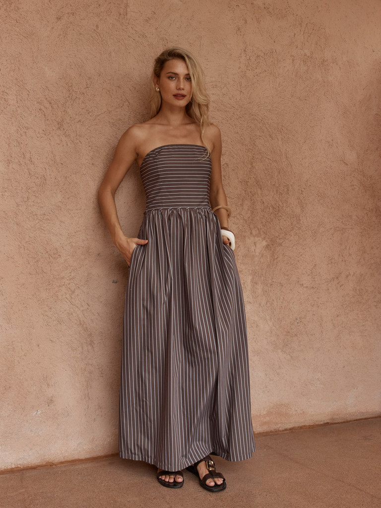 Women's Dress | Everley Strapless Dress | SASS
