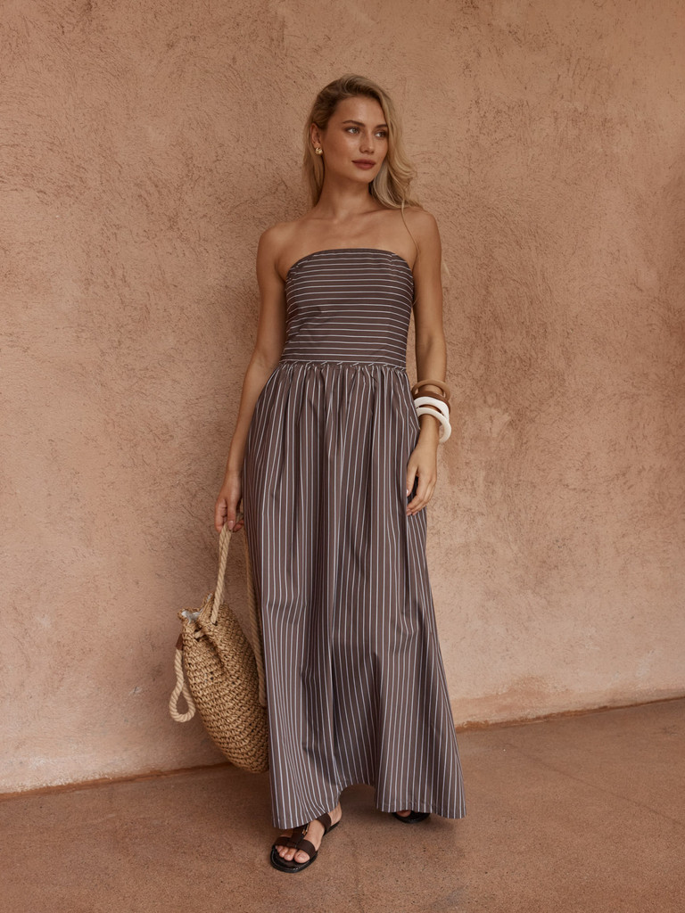 Women's Dress | Everley Strapless Dress | SASS