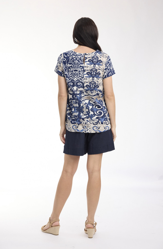 Women's Top | Monaco Contemporary Tee  | ORIENTIQUE