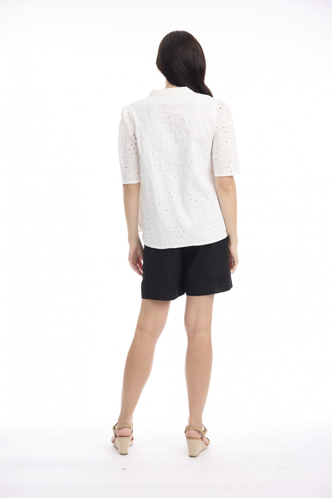Women's Top | Montevideo Short Sleeve Top | ORIENTIQUE