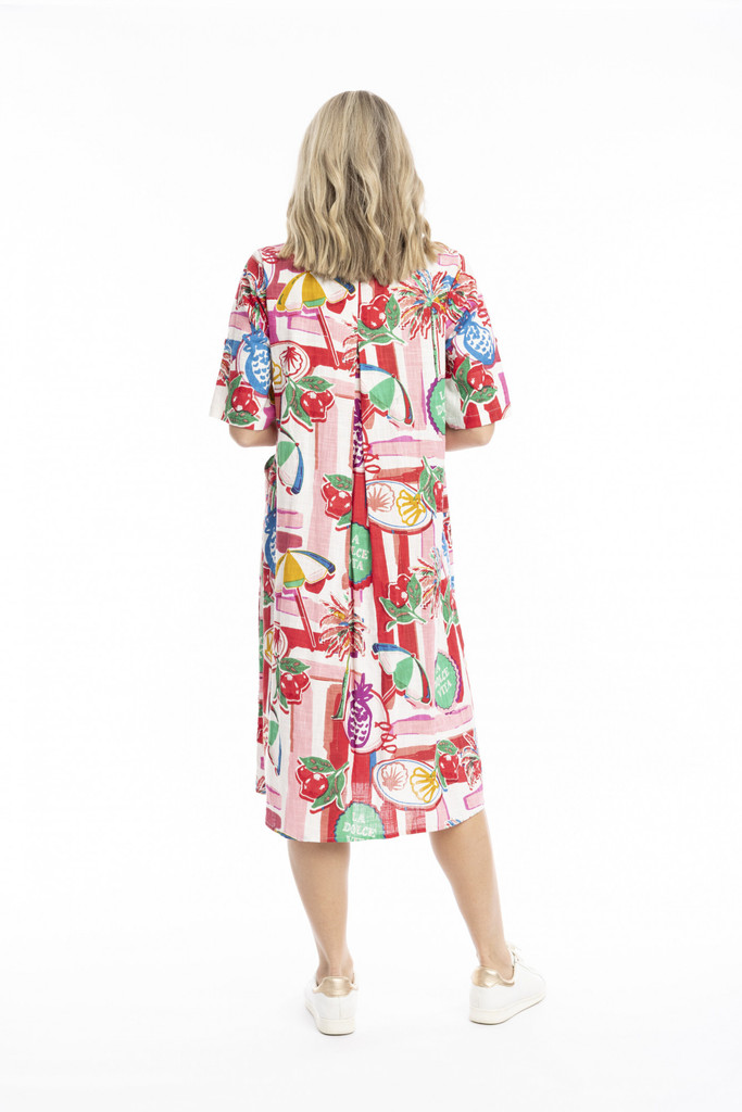 Women's Dresses | Yvonne Round Neck Dress | ONE SUMMER