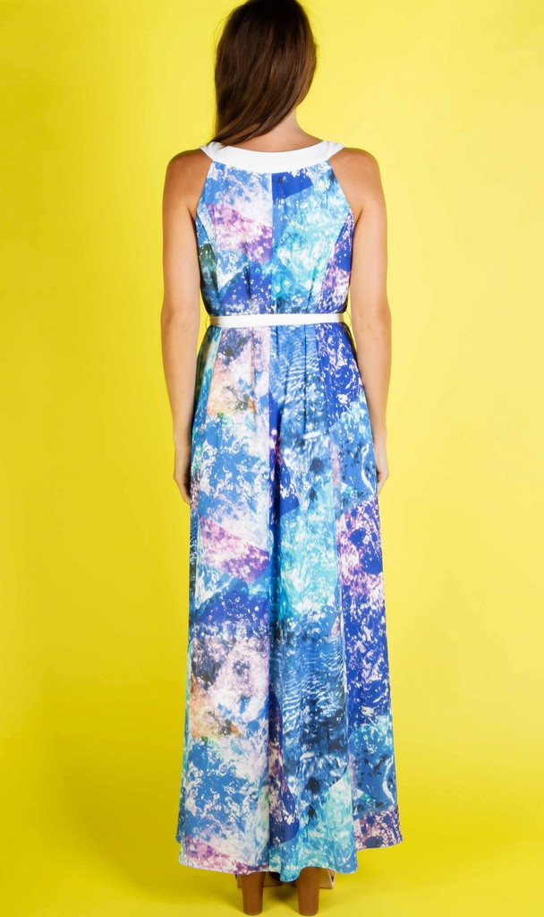 Ladies Dresses Online | Underwater Dreaming Cutout Maxi | Honey & Beau
