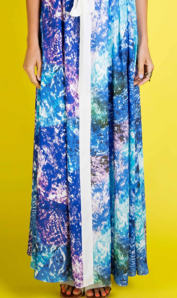 Ladies Dresses Online | Underwater Dreaming Cutout Maxi | Honey & Beau
