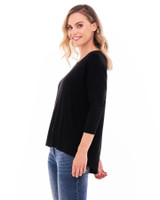 Women's Tops | Milan 3/4 Sleeve Top | BETTY BASICS