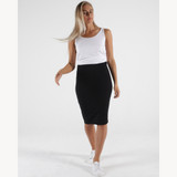 Women's Skirt | Alicia Midi Skirt | BETTY BASICS