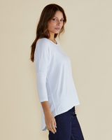 Women's Tops | Milan 3/4 Sleeve Top | BETTY BASICS