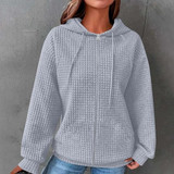 Women's Top | Waffle Hoodie | ALIBI