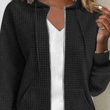 Women's Top | Waffle Hoodie | ALIBI