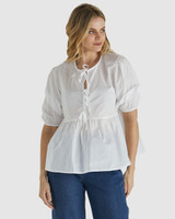 Women's Top | Sylvie Peplum Top | SASS