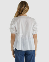 Women's Top | Sylvie Peplum Top | SASS