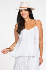 Women's Top | Jasmine Strappy Camisole Top | OMBAK DESIGNS
