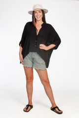 Women's Top | Long Shirt Oversized Top | OMBAK DESIGNS