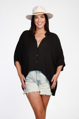 Women's Top | Long Shirt Oversized Top | OMBAK DESIGNS