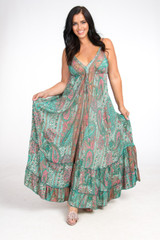 Women's Dress | LSFD Silk Dress | OMBAK DESIGNS