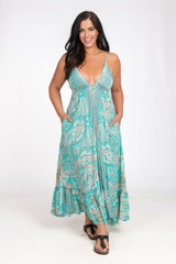 Women's Dress | LSMD Silk Dress | OMBAK DESIGNS