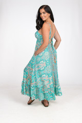 Women's Dress | LSMD Silk Dress | OMBAK DESIGNS