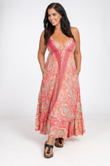 Women's Dress | LSMD Silk Dress | OMBAK DESIGNS