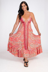 Women's Dress | LSMD Silk Dress | OMBAK DESIGNS