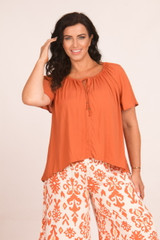 Women's Top | Rosy Top | OMBAK DESIGNS