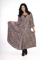 Women's Dress | LSWD Wrap Dress  | OMBAK DESIGNS