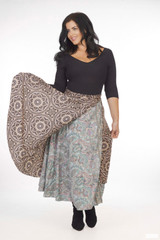 Women's Skirt | PKWS Wrap Skirt  | OMBAK DESIGNS