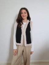 Women's Coats | Sherpa Waist Coat | CINNAMON CREATIONS Women's Coats | Sherpa Waist Coat | CINNAMON CREATIONS