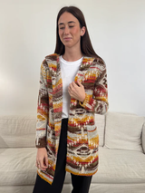 Women's Knit |  Shawl Collar Coatigan | Cinnamon Creations