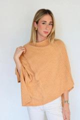 Cable Knit Poncho | Women's Jackets | CINNAMON CREATIONS