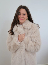 Women's Coat | Faux Fur Coat | CINNAMON CREATIONS