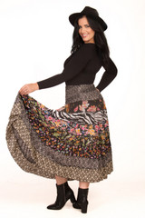 Women's Skirt | LSSB Tiered Skirt.| OMBAK DESIGNS
