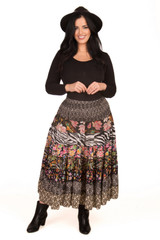 Women's Skirt | LSSB Tiered Skirt.| OMBAK DESIGNS