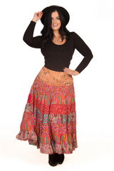 Women's Skirt | LSSB Tiered Skirt.| OMBAK DESIGNS